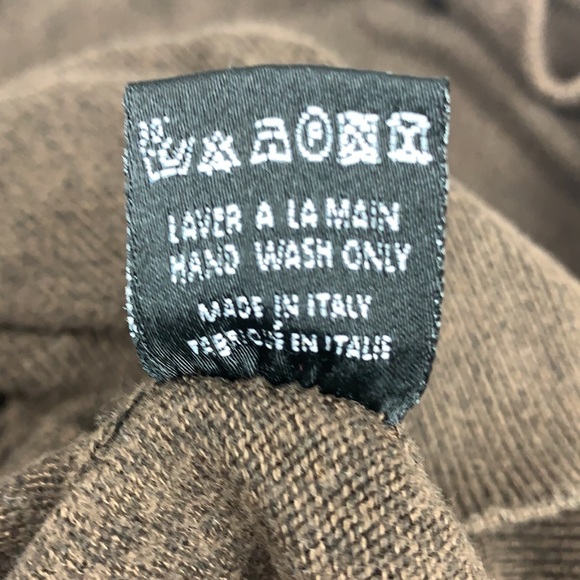 Report brown long sleeve crew neck sweater size L - Picture 5 of 5